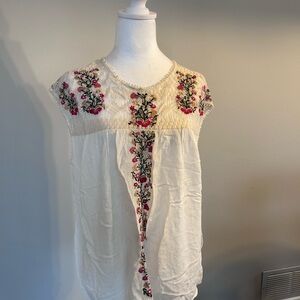 Pretty embroidered blouse